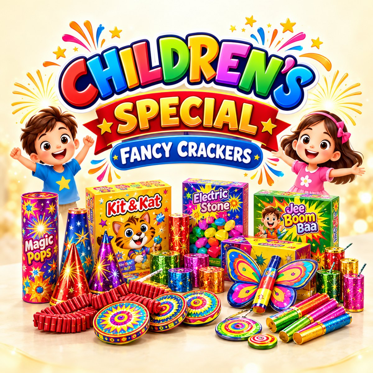Children Fancy Crackers