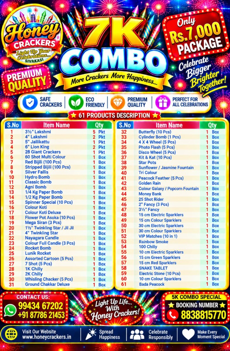 7K Combo Pack